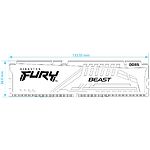 Изображение DDR-5 16GB 5600МГц Kingston FURY Beast White EXPO (KF556C36BWE-16) Фото DDR-5 16GB 5600МГц Kingston FURY Beast White EXPO (KF556C36BWE-16)