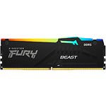 Фото DDR-5 16GB 6000МГц Kingston FURY Beast Black RGB (KF560C36BBEA-16) AMD EXPO