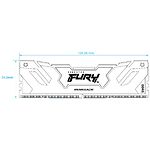 Изображение DDR-5 16GB 6400МГц Kingston FURY Renegade Silver (KF564C32RS-16) #1 Фото DDR-5 16GB 6400МГц Kingston FURY Renegade Silver (KF564C32RS-16) #1