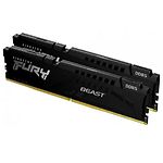 Изображение DDR-5 2шт x 16GB 6000МГц Kingston FURY Beast Black (KF560C36BBEK2-32) AMD EXPO Фото DDR-5 2шт x 16GB 6000МГц Kingston FURY Beast Black (KF560C36BBEK2-32) AMD EXPO