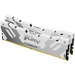 Фото DDR-5 2шт x 16GB 6000МГц Kingston FURY Renegade White (KF560C32RWK2-32)