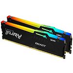 Изображение DDR-5 2шт x 32GB 6000МГц Kingston FURY Beast RGB (KF560C36BBEAK2-64) AMD EXPO Фото DDR-5 2шт x 32GB 6000МГц Kingston FURY Beast RGB (KF560C36BBEAK2-64) AMD EXPO