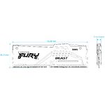 Изображение DDR-5 2шт x 32GB 6000МГц Kingston FURY Beast RGB XMP (KF560C40BBAK2-64) #1 Фото DDR-5 2шт x 32GB 6000МГц Kingston FURY Beast RGB XMP (KF560C40BBAK2-64) #1