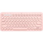 Фото Клавиатура Logitech Wireless Bluetooth Keyboard K380, RU ROSE (920-010569)