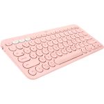 Фото Клавиатура Logitech Wireless Bluetooth Keyboard K380, RU ROSE (920-010569) #1