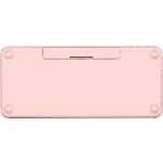 Фото Клавиатура Logitech Wireless Bluetooth Keyboard K380, RU ROSE (920-010569) #3