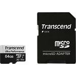 Изображение microSD XC 64Gb Transcend 340S Class10 UHS-I U3 A2 (TS64GUSD340S) с SD переходником, R160/W80MB/s Фото microSD XC 64Gb Transcend 340S Class10 UHS-I U3 A2 (TS64GUSD340S) с SD переходником, R160/W80MB/s
