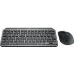 Изображение Клавиатура+мышь Logitech MX Keys Mini Combo Wireless Graphite US (920-011061) #1 Фото Клавиатура+мышь Logitech MX Keys Mini Combo Wireless Graphite US (920-011061) #1