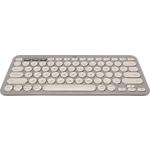 Изображение Клавиатура Logitech Wireless Bluetooth Keyboard K380, US Int'L, SAND (920-011165) #1 Фото Клавиатура Logitech Wireless Bluetooth Keyboard K380, US Int'L, SAND (920-011165) #1