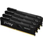 Изображение DDR-4 4шт x 16GB 3000МГц Kingston FURY Beast Black (KF430C15BB1K4/64) Фото DDR-4 4шт x 16GB 3000МГц Kingston FURY Beast Black (KF430C15BB1K4/64)