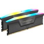 Изображение DDR-5 2шт x 48GB 5600МГц Corsair Vengeance RGB Black (CMH96GX5M2B5600C40) Фото DDR-5 2шт x 48GB 5600МГц Corsair Vengeance RGB Black (CMH96GX5M2B5600C40)