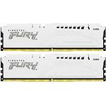 Фото DDR-5 2шт x 32GB 6000МГц Kingston FURY Beast White RGB (KF560C36BWEAK2-64) AMD EXPO