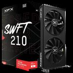 Фото Видеокарта XFX Radeon RX 7600 Speedster Swift 210 8Gb (RX-76PSWFTFY)