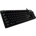 Изображение Клавиатура Logitech G512 Carbon Lightsync RGB Mechanical USB Black (920-009351) Механич. клавиатура #1 Фото Клавиатура Logitech G512 Carbon Lightsync RGB Mechanical USB Black (920-009351) Механич. клавиатура #1