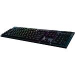 Изображение Клавиатура Logitech G915 TKL Lightspeed Wireless RGB Mechanical Gaming, CARBON (920-009537) US INT'L #1 Фото Клавиатура Logitech G915 TKL Lightspeed Wireless RGB Mechanical Gaming, CARBON (920-009537) US INT'L #1