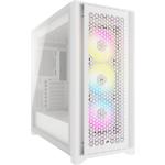 Корпус Corsair iCUE 5000D RGB Airflow Tempered Glass White - фото