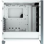 Изображение Корпус Corsair iCUE 4000X RGB Airflow Tempered Glass White (CC-9011205-WW) #1 Фото Корпус Corsair iCUE 4000X RGB Airflow Tempered Glass White (CC-9011205-WW) #1