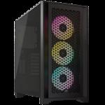Изображение Корпус Corsair iCUE 4000D RGB Airflow Black (CC-9011240-WW) Фото Корпус Corsair iCUE 4000D RGB Airflow Black (CC-9011240-WW)