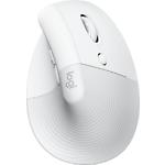 Изображение Мышка Logitech Lift for Mac Vertical Ergonomic Wireless/Bluetooth White/Grey (910-006477) Фото Мышка Logitech Lift for Mac Vertical Ergonomic Wireless/Bluetooth White/Grey (910-006477)