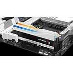 Фото DDR-5 2шт x 16GB 6400МГц G.Skill Trident Z5 RGB White (F5-6400J3239G16GX2-TZ5RW)