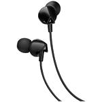 Фото HOCO M60 Perfect Black (6931474707505) наушники вкладыши с микрофоном
