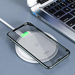 Фото Беспроводное Wireless ЗУ HOCO CW26 Powerful White (6931474733818)  Fast Charge 15Вт #5