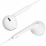 Фото HOCO M80 Original Lightning White (6931474736642) 20шт набор, наушники вкладыши с микрофоном #3