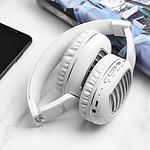 Изображение HOCO W23 Brilliant wireless White (6931474709615) наушники с микрофоном накладные, Bluetooth 5.0 #2 Фото HOCO W23 Brilliant wireless White (6931474709615) наушники с микрофоном накладные, Bluetooth 5.0 #2