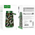 Изображение HOCO HC13 Sports Camouflage Green (6931474769558) портативная колонка 5W, 1.2Ah аккум.,FM, BT,USB,SD #2 Фото HOCO HC13 Sports Camouflage Green (6931474769558) портативная колонка 5W, 1.2Ah аккум.,FM, BT,USB,SD #2