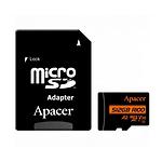 Фото microSD XC 512 GB APACER Class10 UHS-I U3 V30 A2 (AP512GMCSX10U8-R) c SD переходником,R/W 100/80MB/s
