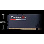 Изображение DDR-5 2шт x 32GB 5600МГц G.Skill Ripjaws S5 Black (F5-5600J3636D32GX2-RS5K) #1 Фото DDR-5 2шт x 32GB 5600МГц G.Skill Ripjaws S5 Black (F5-5600J3636D32GX2-RS5K) #1