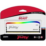 Изображение DDR-4 8GB 3600МГц Kingston FURY Beast White RGB SE (KF436C17BWA/8) #2 Фото DDR-4 8GB 3600МГц Kingston FURY Beast White RGB SE (KF436C17BWA/8) #2