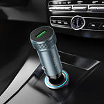 Фото Автомобильное ЗУ Hoco Z49A Gray (6931474795717) USB-A,18W QC3.0 + кабель Micro-USB #4