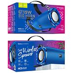 Изображение HOCO HC5 Cool Enjoy Blue (6931474746665) портативная колонка 15W, 3.6Ah аккум.,FM, BT, USB #4 Фото HOCO HC5 Cool Enjoy Blue (6931474746665) портативная колонка 15W, 3.6Ah аккум.,FM, BT, USB #4