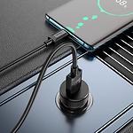Фото Автомобильное ЗУ Hoco Z49A Black (6931474795687) USB-A,18W QC3.0 #3