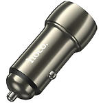 Фото Автомобильное ЗУ Hoco Z48 Gray (6931474794994) 2*USB-C, 40W, 20W PD #1