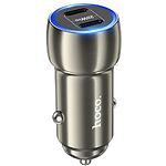 Фото Автомобильное ЗУ Hoco Z48 Gray (6931474794994) 2*USB-C, 40W, 20W PD #2
