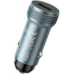Изображение Автомобильное ЗУ Hoco Z49A Gray (6931474795694) USB-A,18W QC3.0 #3 Фото Автомобильное ЗУ Hoco Z49A Gray (6931474795694) USB-A,18W QC3.0 #3
