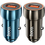 Фото Автомобильное ЗУ Hoco Z46 Blue (6931474770288) USB-A, 18W, QC3.0 #3