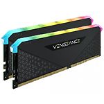 Оперативная память CORSAIR Vengeance RGB RS HS (CMG64GX4M2D3600C18) Ryzen & Intel XMP DDR-4 2шт x 32GB 3600МГц - фото