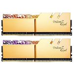 Изображение DDR-4 2шт x 32GB 3600МГц G.Skill Trident Z RGB Royal Gold (F4-3600C18D-64GTRG) Фото DDR-4 2шт x 32GB 3600МГц G.Skill Trident Z RGB Royal Gold (F4-3600C18D-64GTRG)