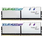Изображение DDR-4 2шт x 32GB 3600МГц G.Skill Trident Z RGB Silver (F4-3600C18D-64GTRS) Фото DDR-4 2шт x 32GB 3600МГц G.Skill Trident Z RGB Silver (F4-3600C18D-64GTRS)