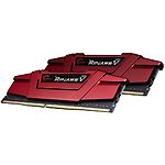 Изображение DDR-4 2шт x 8GB 2666МГц G.Skill RipjawsV Red (F4-2666C19D-16GVR) #1 Фото DDR-4 2шт x 8GB 2666МГц G.Skill RipjawsV Red (F4-2666C19D-16GVR) #1