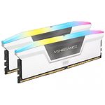 Изображение DDR-5 2шт x 16GB 6000МГц Corsair Vengeance RGB White (CMH32GX5M2B6000C40W) Фото DDR-5 2шт x 16GB 6000МГц Corsair Vengeance RGB White (CMH32GX5M2B6000C40W)