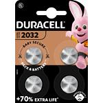 Изображение Батарейка DURACELL DL2032 DSN Lithium (5007662/5010951/5014799) блистер 4шт Фото Батарейка DURACELL DL2032 DSN Lithium (5007662/5010951/5014799) блистер 4шт