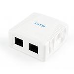 Изображение Розетка Cablexpert (NCAC-2U5E-01) на 2 порта RJ-45 ,5Е cat ,внешняя #1 Фото Розетка Cablexpert (NCAC-2U5E-01) на 2 порта RJ-45 ,5Е cat ,внешняя #1