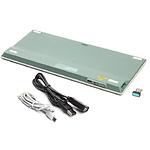 Изображение Клавиатура A4tech FBX51C Matcha Green с ножничными переключателями, Wireless+Bluetooth, до 4-х устр. #4 Фото Клавиатура A4tech FBX51C Matcha Green с ножничными переключателями, Wireless+Bluetooth, до 4-х устр. #4