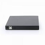 Фото External DVD±RW Drive Gembird DVD-USB-04 USB 2.0, Slim #4