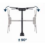 Изображение Настенное крепление Gembird WM-55ST-01 для 32 - 55” (до 32 кг) VESA 400 x 400 мм #2 Фото Настенное крепление Gembird WM-55ST-01 для 32 - 55” (до 32 кг) VESA 400 x 400 мм #2