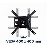 Изображение Настенное крепление Gembird WM-55ST-01 для 32 - 55” (до 32 кг) VESA 400 x 400 мм #5 Фото Настенное крепление Gembird WM-55ST-01 для 32 - 55” (до 32 кг) VESA 400 x 400 мм #5